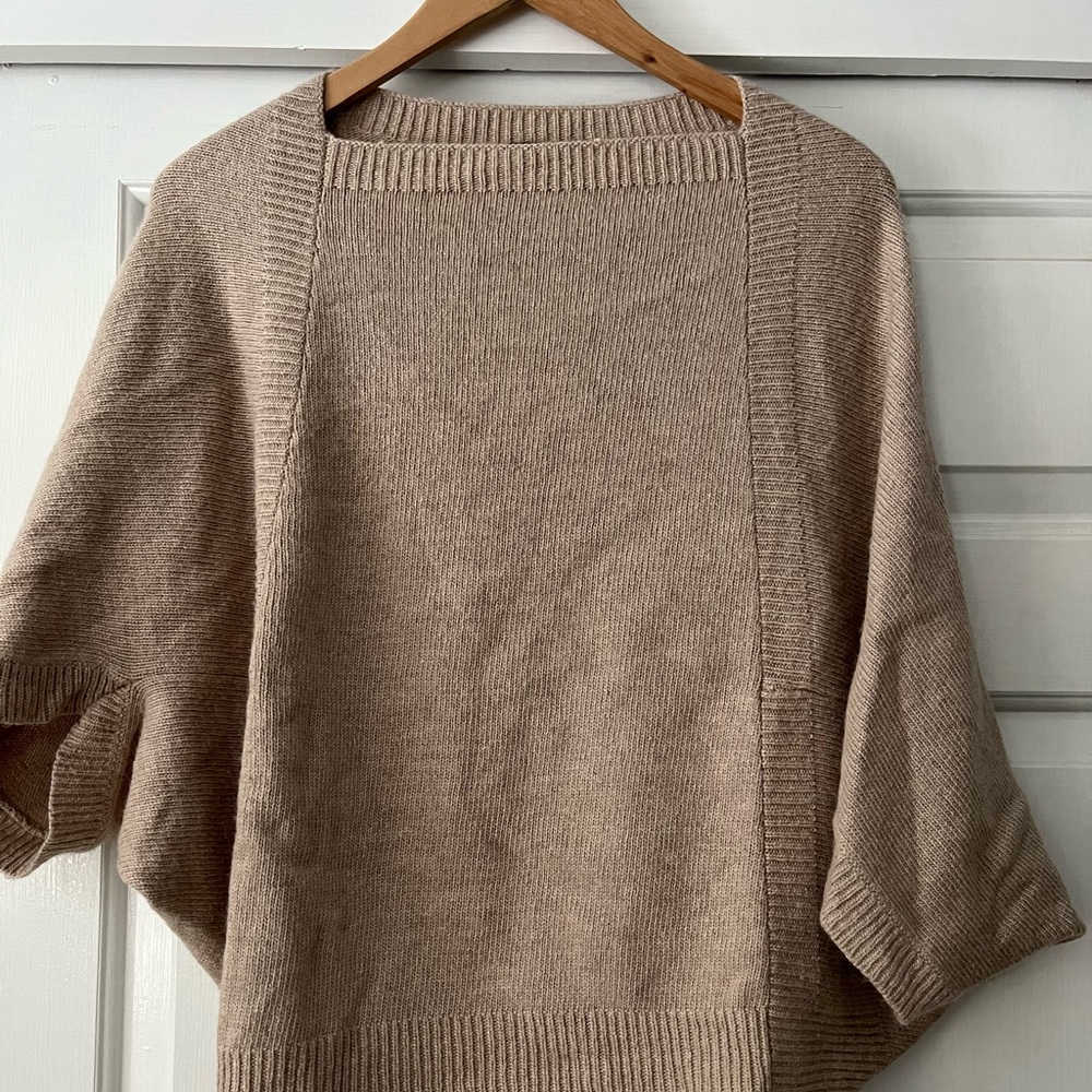 Ann Taylor dolman sleeve/cocoon sweater